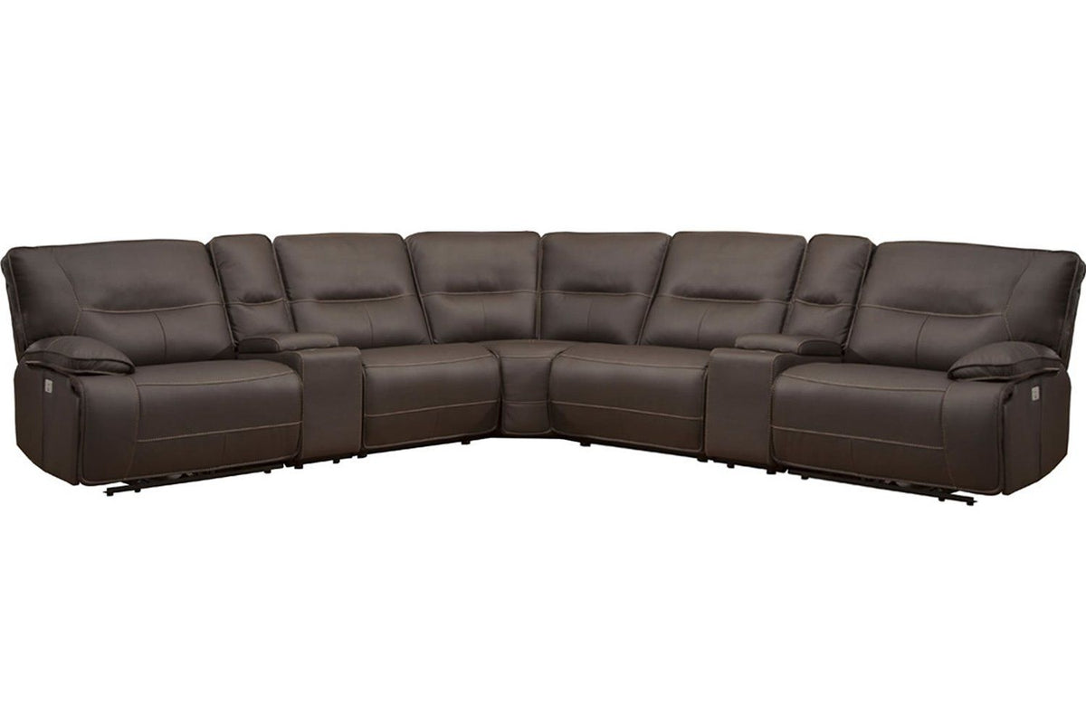 Spartacus - Power Reclining Sectional - R&R Furniture Gallery (Fountain Valley, CA)