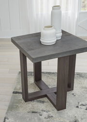 Dynnford - Occasional Table Set (Set of 3) - Gray / Brown - R&R Furniture Gallery (Fountain Valley, CA)