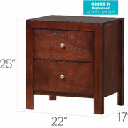 Charming Nightstand With Drawers - R&R Furniture Gallery (Fountain Valley, CA)