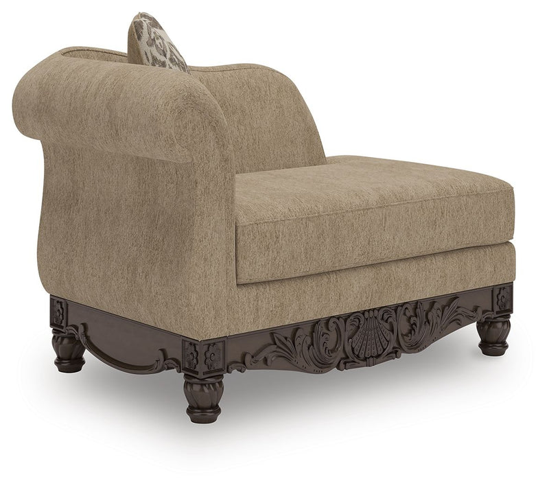 Chelsworth - RAF Corner Chaise - Golden - R&R Furniture Gallery (Fountain Valley, CA)