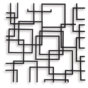 Aadanton - Wall Decor - Black - R&R Furniture Gallery (Fountain Valley, CA)
