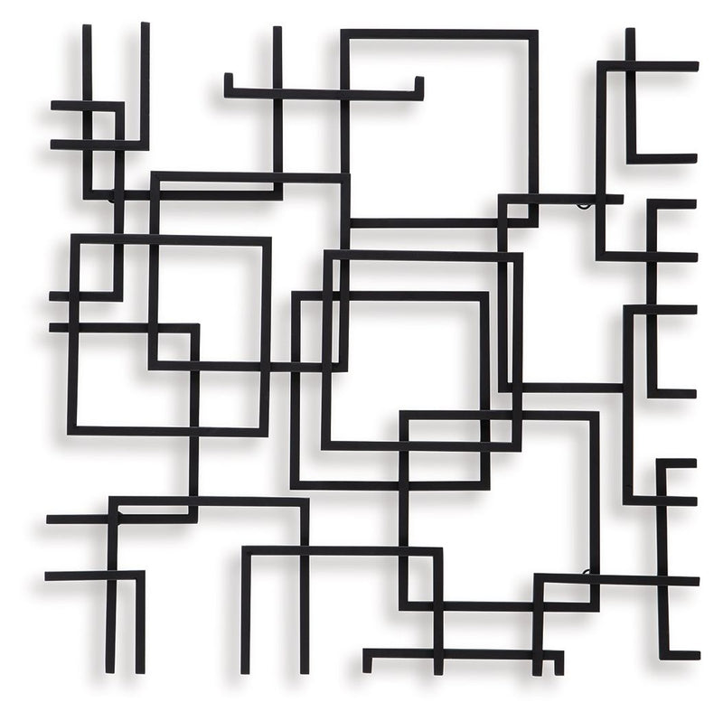 Aadanton - Wall Decor - Black - R&R Furniture Gallery (Fountain Valley, CA)