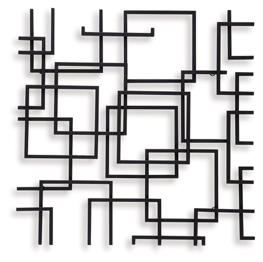 Aadanton - Wall Decor - Black - R&R Furniture Gallery (Fountain Valley, CA)
