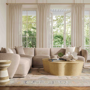 Sylvie - Chaise Sectional - R&R Furniture Gallery (Fountain Valley, CA)