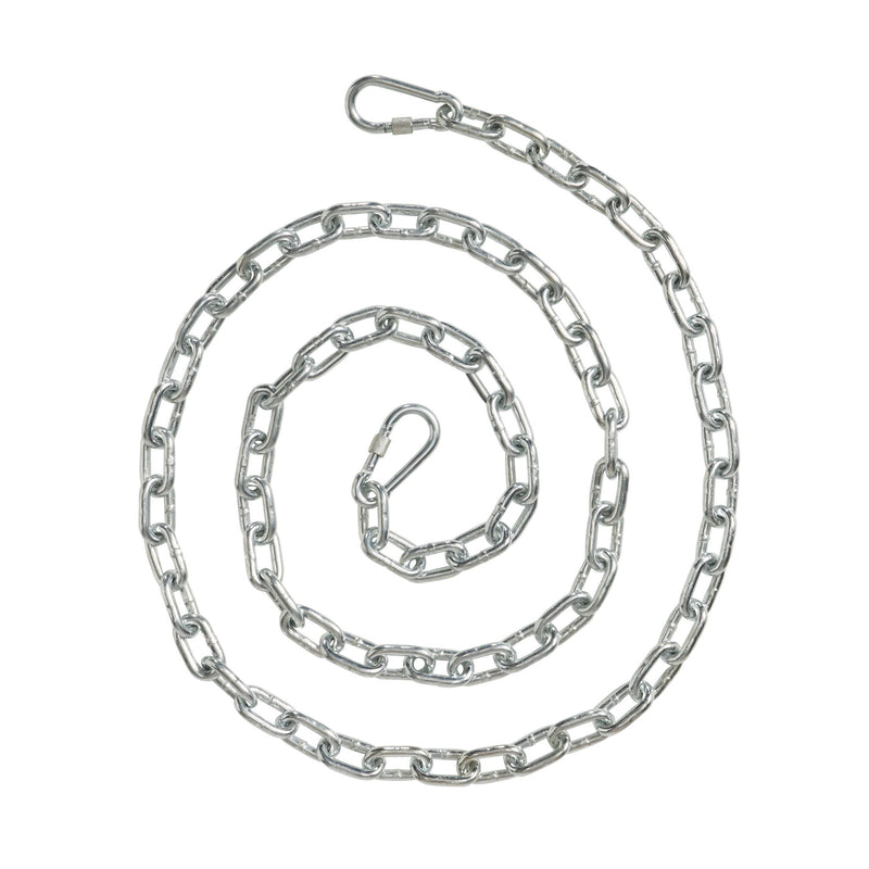 Noble House teardrop hanging chair with 8ft chain, comfortable outdoor hammock seat with a stylish teardrop shape.
