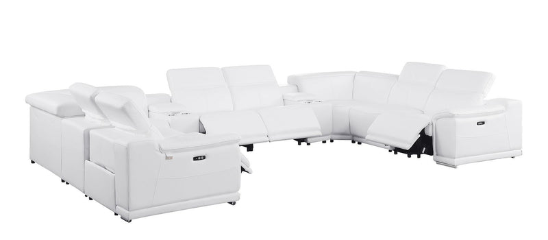 9762 - 10-Piece U-Shaped Sectional Sofa With 4 Power Recliners