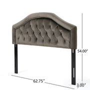 Kaarina - Contemporary Tufted Fabric Headboard - R&R Furniture Gallery (Fountain Valley, CA)