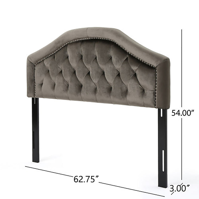 Kaarina - Contemporary Tufted Fabric Headboard - R&R Furniture Gallery (Fountain Valley, CA)