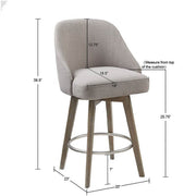 Counter Stool With Swivel Seat - R&R Furniture Gallery (Fountain Valley, CA)