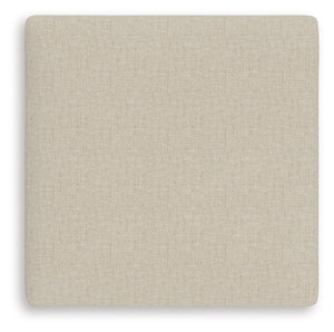 LadyMae - Oversized Accent Ottoman - Twill - R&R Furniture Gallery (Fountain Valley, CA)
