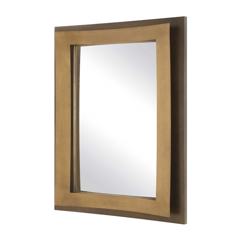 Around The Bend - Mirror - Golden Bronze