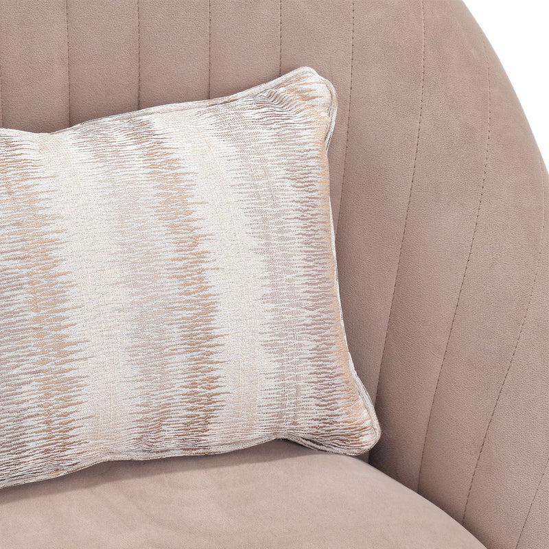 Lucca - Swivel Chair - Silver - R&R Furniture Gallery (Fountain Valley, CA)