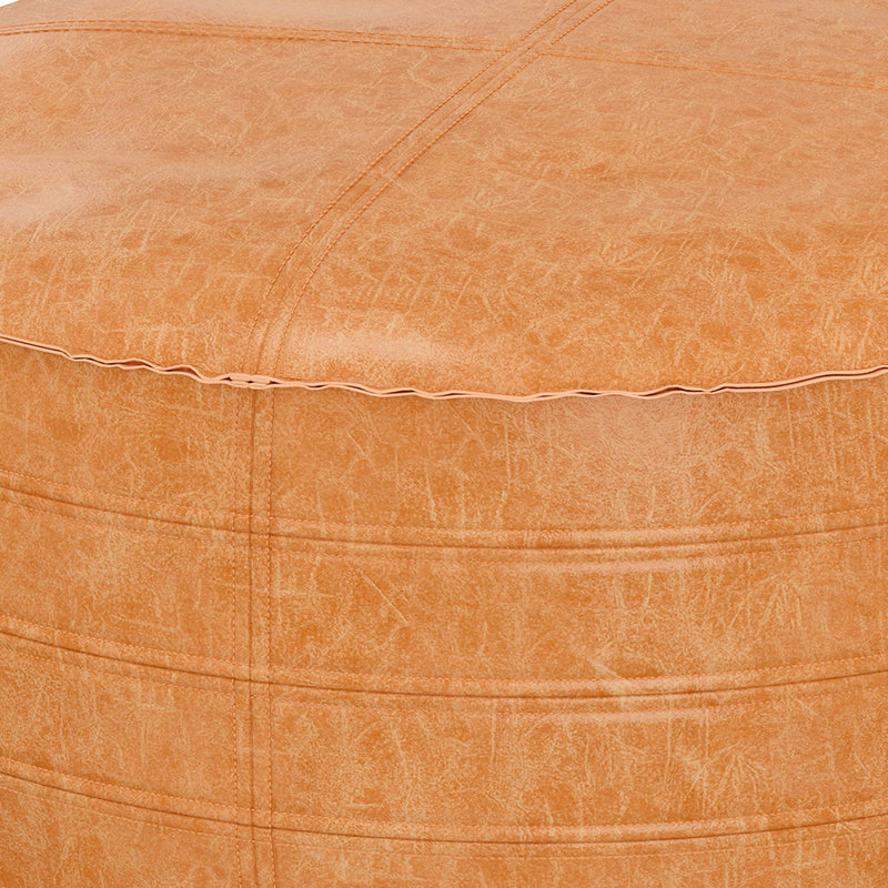 Brody - Round Pouf - R&R Furniture Gallery (Fountain Valley, CA)