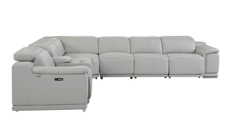 9762 - Power Reclining Sectional - R&R Furniture Gallery (Fountain Valley, CA)