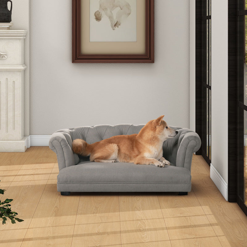 Kiki - Chesterfield Dog Sofa Bed Medium - R&R Furniture Gallery (Fountain Valley, CA)