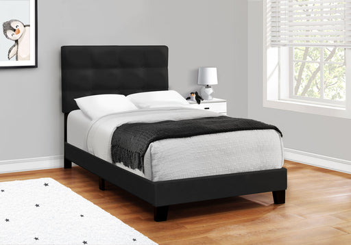 Bed, Upholstered, Frame Only, Transitional - R&R Furniture Gallery (Fountain Valley, CA)