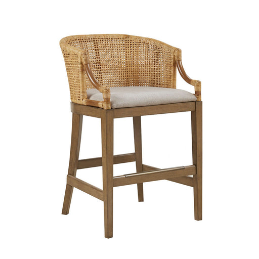 Casual Handcrafted Rattan Counter Stool - R&R Furniture Gallery (Fountain Valley, CA)