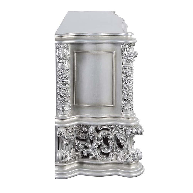 Valkyrie - Server - Antique Platinum - R&R Furniture Gallery (Fountain Valley, CA)