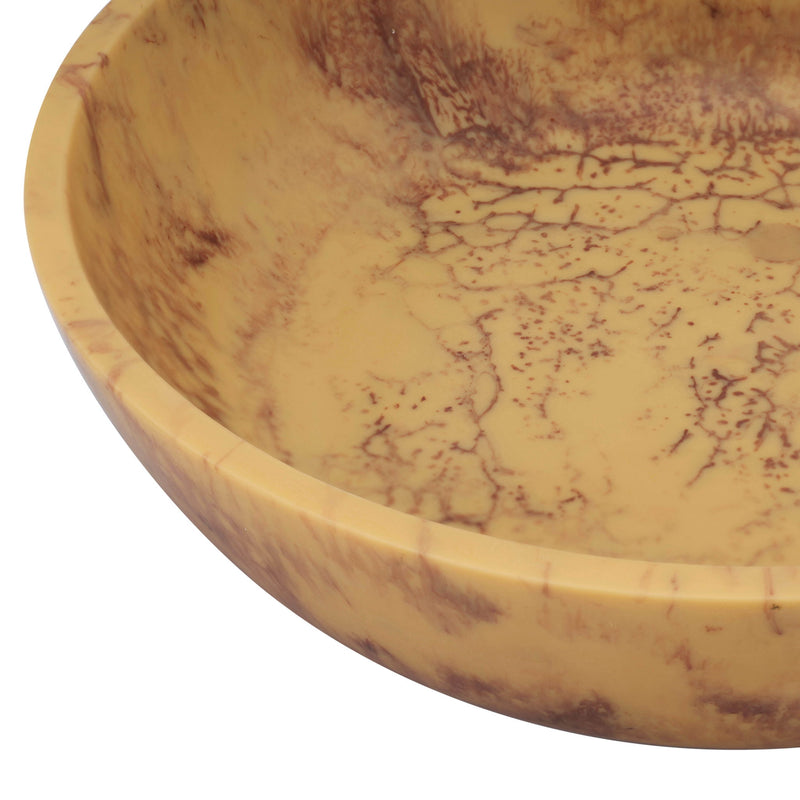 Mera - Resin Serving Bowl - R&R Furniture Gallery (Fountain Valley, CA)