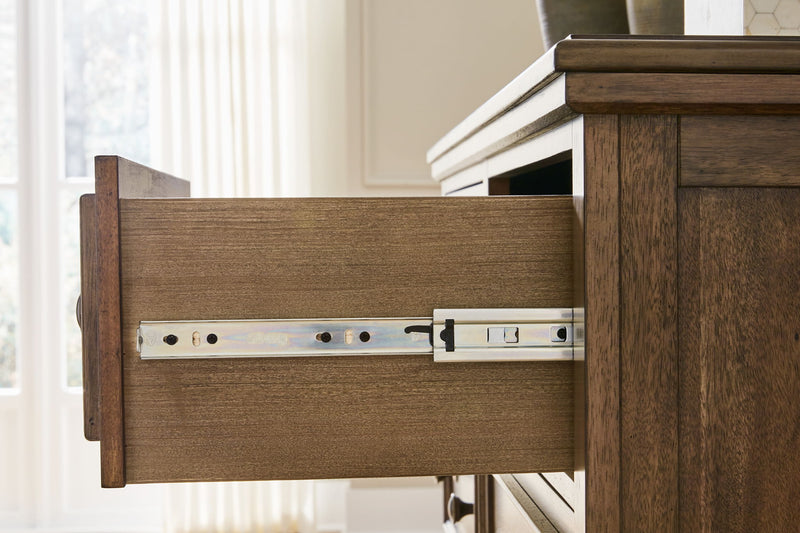 Sturlayne - Five Drawer Chest - Brown - R&R Furniture Gallery (Fountain Valley, CA)