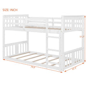 Solid Construction Bunk Bed & Ladder - R&R Furniture Gallery (Fountain Valley, CA)