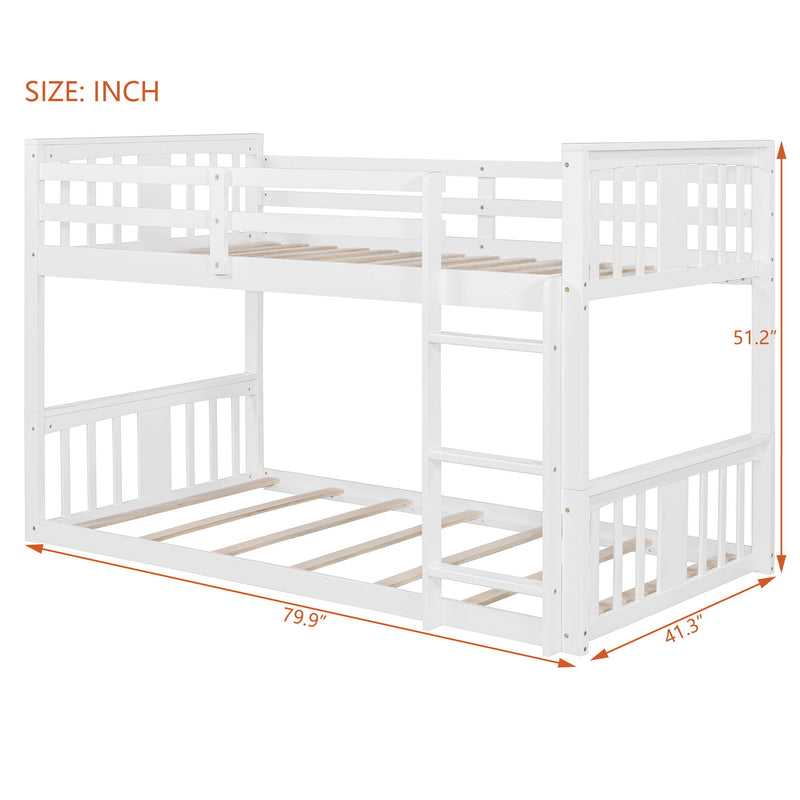 Solid Construction Bunk Bed & Ladder - R&R Furniture Gallery (Fountain Valley, CA)