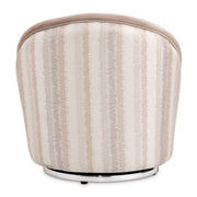 Lucca - Swivel Chair - Silver - R&R Furniture Gallery (Fountain Valley, CA)