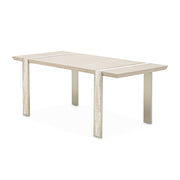 Lotus Bay - Narrow Rectangular Dining Table - Sand - R&R Furniture Gallery (Fountain Valley, CA)