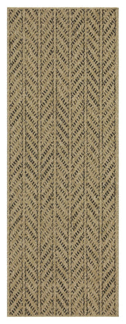 Earth - 7'10" X 10'3" Indoor, Outdoor Area Rug - Black, Natural - R&R Furniture Gallery (Fountain Valley, CA)
