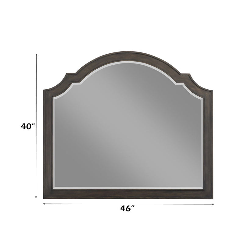 Peregrine - Mirror - Walnut - R&R Furniture Gallery (Fountain Valley, CA)