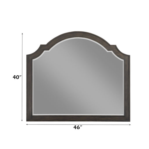 Peregrine - Mirror - Walnut - R&R Furniture Gallery (Fountain Valley, CA)