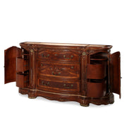 Cortina - Dresser - Honey Walnut - R&R Furniture Gallery (Fountain Valley, CA)