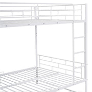 Metal Bunk Bed With Shelf And Guardrails - R&R Furniture Gallery (Fountain Valley, CA)
