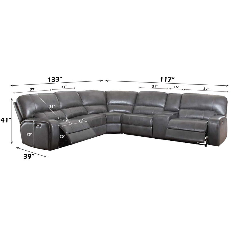 Saul - Sectional Sofa - R&R Furniture Gallery (Fountain Valley, CA)