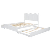 Platform Bed With With 2 Big Drawers And Trundle - R&R Furniture Gallery (Fountain Valley, CA)