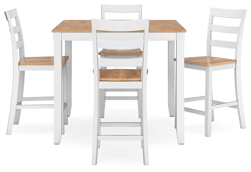Gesthaven - Dining Room Counter Table Set - R&R Furniture Gallery (Fountain Valley, CA)