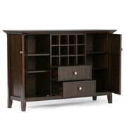 Bedford - Sideboard Buffet And Wine Rack - R&R Furniture Gallery (Fountain Valley, CA)