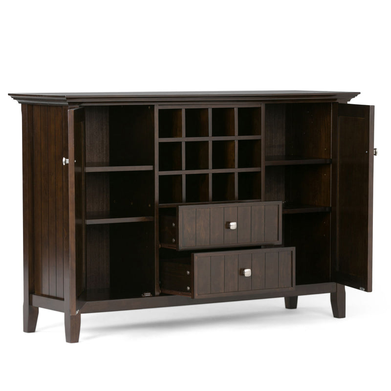 Bedford - Sideboard Buffet And Wine Rack - R&R Furniture Gallery (Fountain Valley, CA)