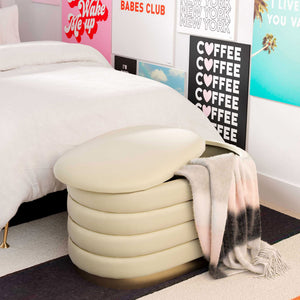 Lillian - Velvet Storage Bench - R&R Furniture Gallery (Fountain Valley, CA)
