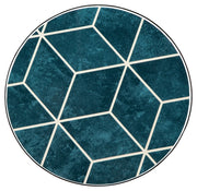 Clairbelle - Accent Table (Set of 2) - Teal - R&R Furniture Gallery (Fountain Valley, CA)