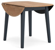 Gesthaven - Round Dining Room Drop Leaf Table Set - R&R Furniture Gallery (Fountain Valley, CA)