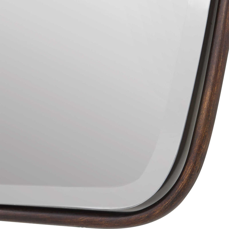 Uttermost Canillo wall mirror with a sleek, modern frame suitable for contemporary home decor.