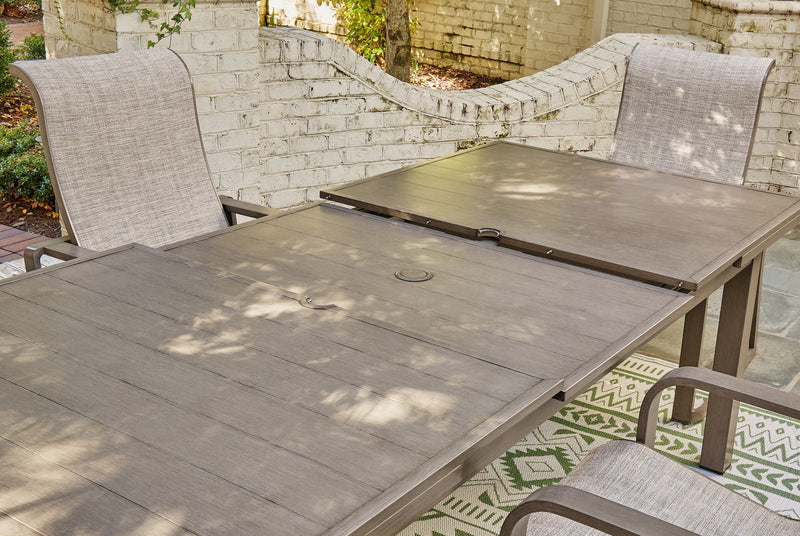Beach Front - RECT Dining Room EXT Table - Beige - R&R Furniture Gallery (Fountain Valley, CA)