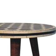 Inlay Bone Tripod Stool - Honey Caramel - R&R Furniture Gallery (Fountain Valley, CA)