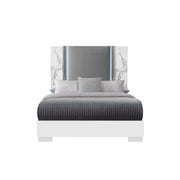 Moon - Modern Bed With LED Accent Lighting - R&R Furniture Gallery (Fountain Valley, CA)