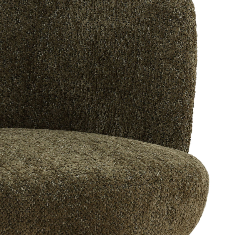 Omaira - Swivel Dining Chair - Green