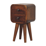 Curved Nightstand, - R&R Furniture Gallery (Fountain Valley, CA)