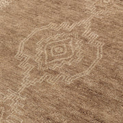 Traditional Cairo hand-knotted area rug by Classic Home featuring intricate patterns and warm earthy tones.
