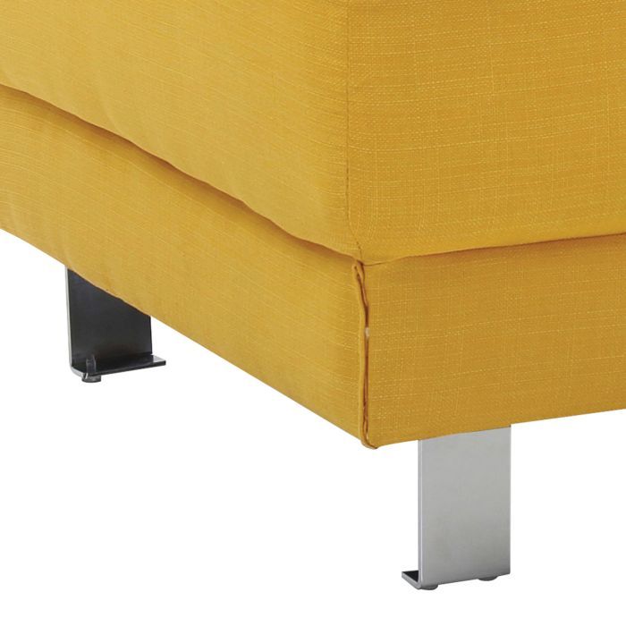 Upholstered contemporary ottoman from Glory Furniture with a plush fabric finish, ideal for modern living room decor.