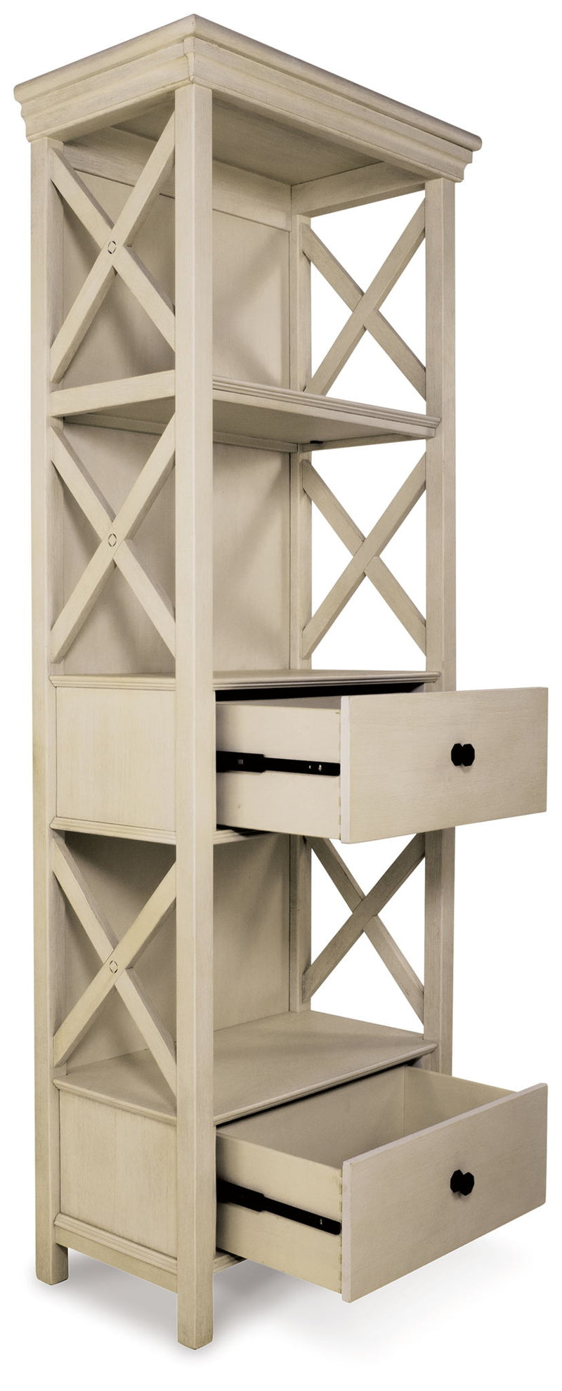 Bolanburg - Display Cabinet - Antique White - R&R Furniture Gallery (Fountain Valley, CA)